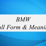 Full Form Of BMW And Meaning