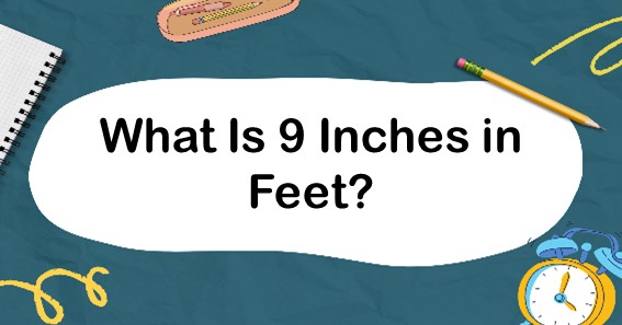 What Is 9 Inches in Feet